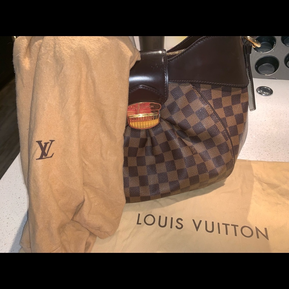 Louis Vuitton Damier Canvas Sistina MM bag